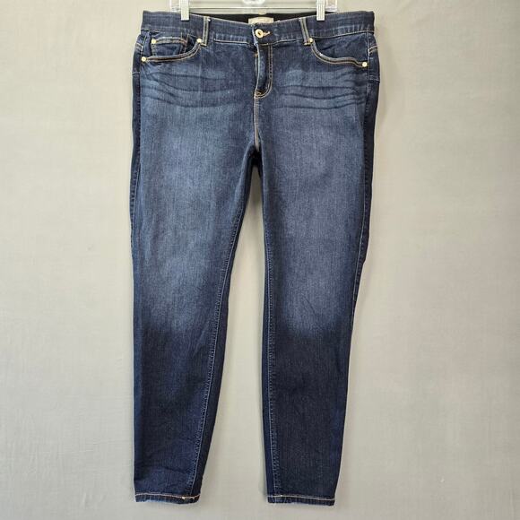 Torrid Dark Blue Skinny Jeans - Picture 1 of 7